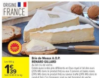 Brie de Meaux A.O.P. RENARD GILLARD