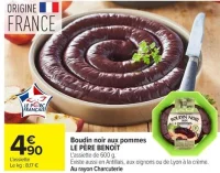 Boudin noir aux pommes LE PÈRE BENOÎT