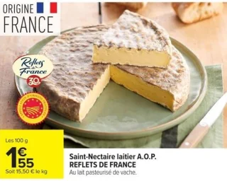Saint-Nectaire laitier A.O.P. REFLETS DE FRANCE