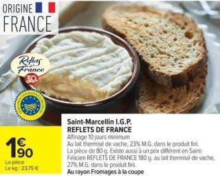Saint-Marcellin I.G.P. REFLETS DE FRANCE