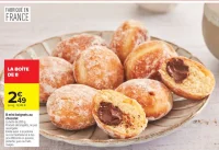 8 mini beignets au chocolat