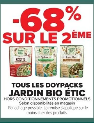 Tous les doypacks JARDIN BIO ÉTIC