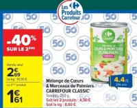 Mélange de Cœurs & Morceaux de Palmiers CARREFOUR CLASSIC'