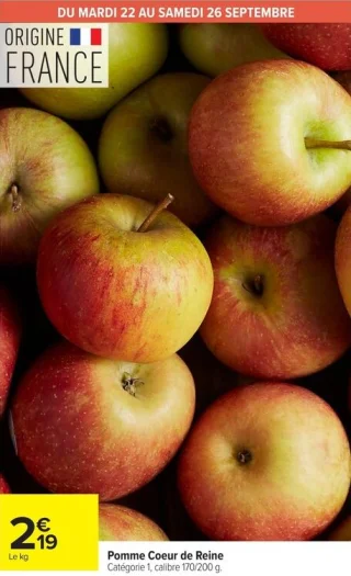 Pomme Coeur de Reine