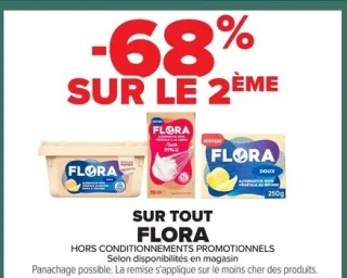 -68% Sur tout FLORA