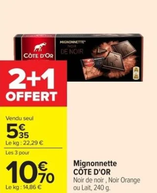 Mignonnette Côte d'Or