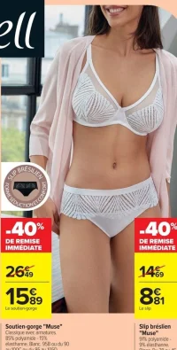 Soutien-gorge "Muse" Well (Blanc)