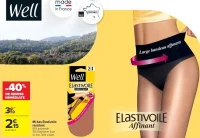 Mi-bas Elastivoile résistant Well