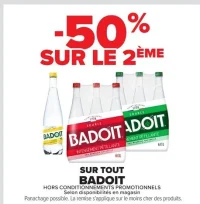 Sur tout Badoit