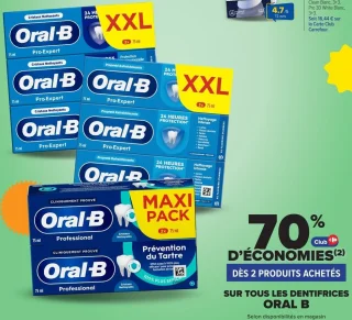 Dentifrices ORAL B