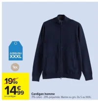 Cardigan homme Tex