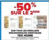 Oreiller ergonomique Tex Home