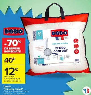 Oreiller "Sensation confort" Dodo