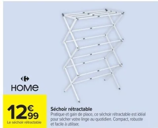 Séchoir rétractable HOME