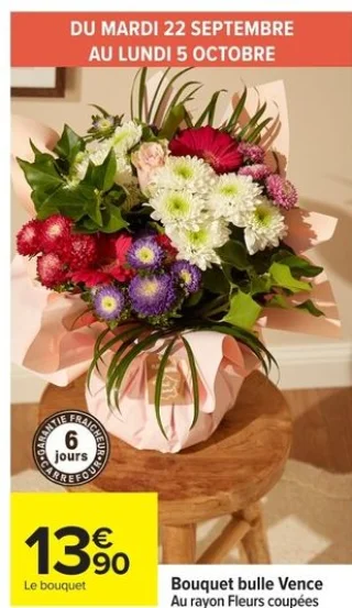 Bouquet bulle Vence