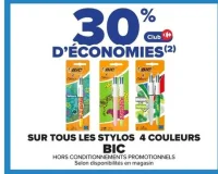 Stylos 4 couleurs BIC