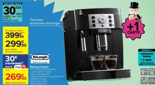 Expresso broyeur DeLonghi MagnificaS ECAM22.140.B