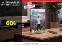 Jeu "EA Sports FC 27" pour PS5