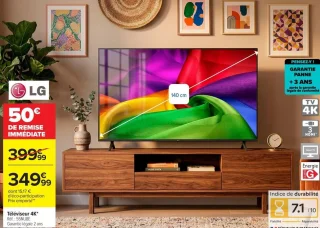 Téléviseur 4K* LG Réf. : 55NU8E