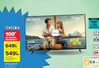 Sony Téléviseur LED 4K K55S35B.CEI