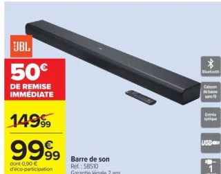 JBL Barre de son SB510