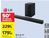 LG Barre de son S60T