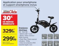 Urban Glide Draisienne électrique Bike 140