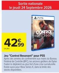 Jeu "Control Resonant" pour PS5