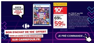 Jeu "GTA VI" pour PS5 ou XBOX Series X