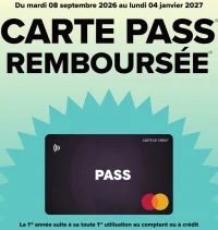 Carte PASS Carrefour Remboursée
