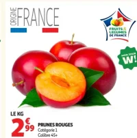 PRUNES ROUGES