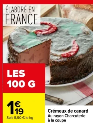 Crémeux de canard