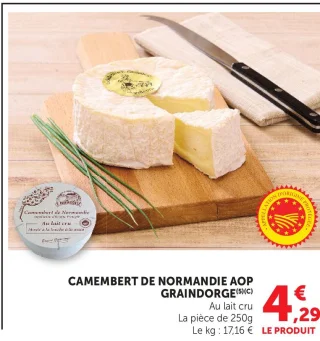 Camembert de Normandie AOP Graindorge