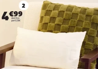 Coussin damier
