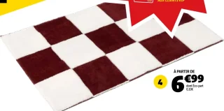 Tapis damier polyester GiFi