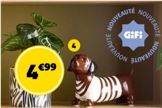 Décoration Teckel GiFi