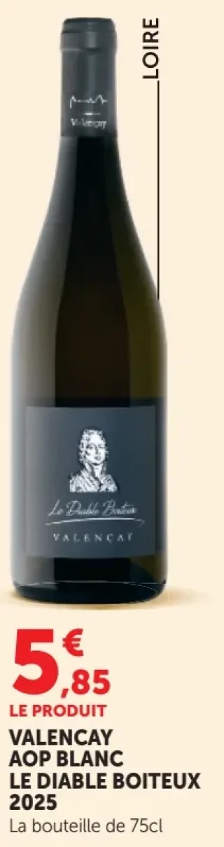 VALENCAY AOP BLANC LE DIABLE BOITEUX 2025