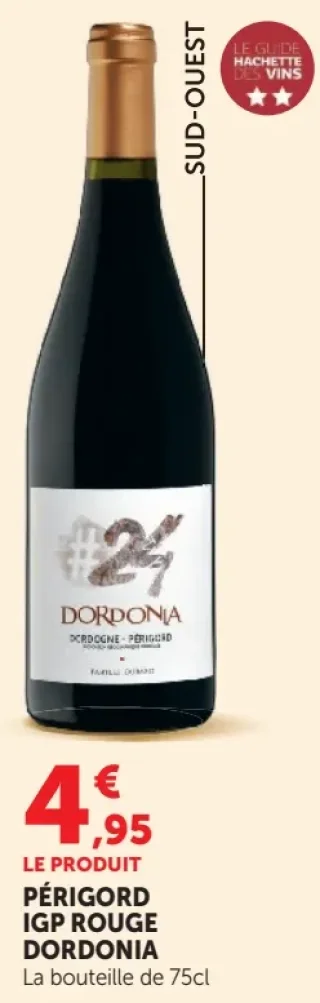 DORDONIA PÉRIGORD IGP ROUGE
