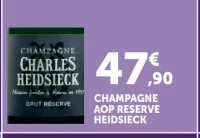 Champagne AOP Reserve Charles Heidsieck Brut Réserve