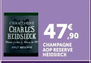 Champagne AOP Reserve Charles Heidsieck Brut Réserve