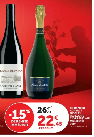Champagne AOP Brut Nicolas Feuillatte Cuvée Spéciale Millésimé