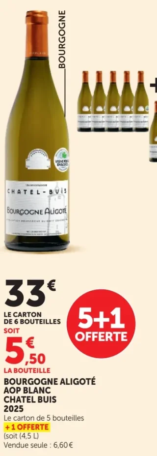 Bourgogne Aligoté Chatel Buis