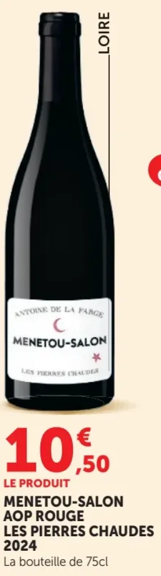 Menetou-Salon AOP Rouge Les Pierres Chaudes 2024