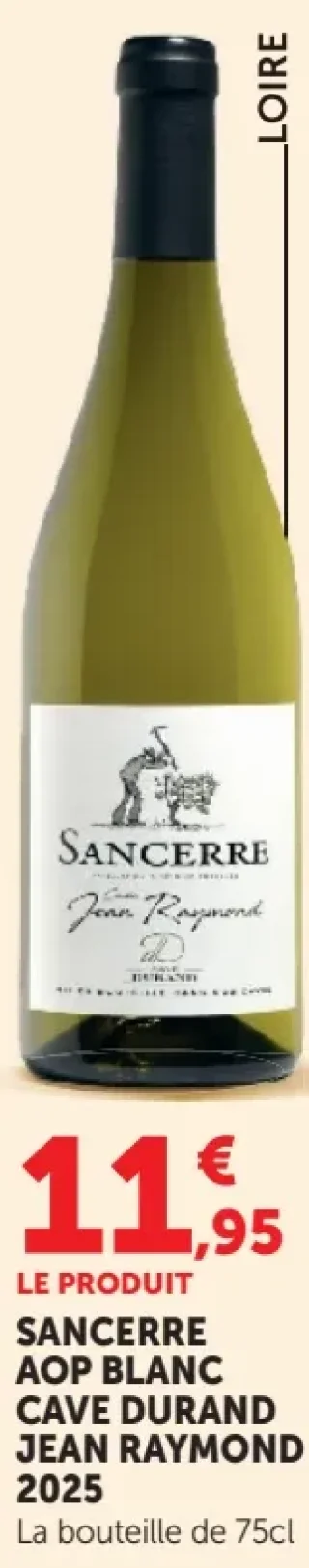 Sancerre AOP Blanc Cave Durand Jean Raymond 2025