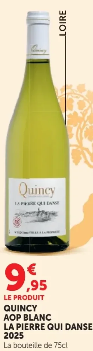 Quincy AOP Blanc La Pierre Qui Danse 2025