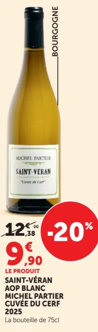 Saint-Véran AOP Blanc Michel Partier Cuvée du Cerf 2025