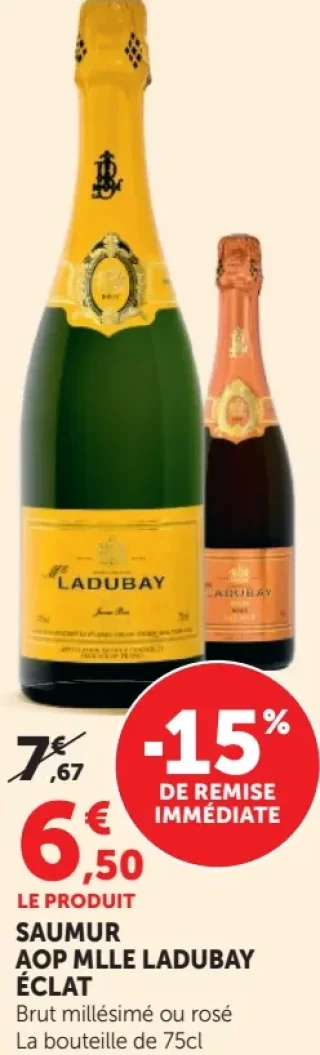Saumur AOP Mlle Ladubay Éclat