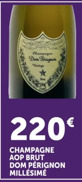 DOM PÉRIGNON CHAMPAGNE AOP BRUT MILLÉSIMÉ