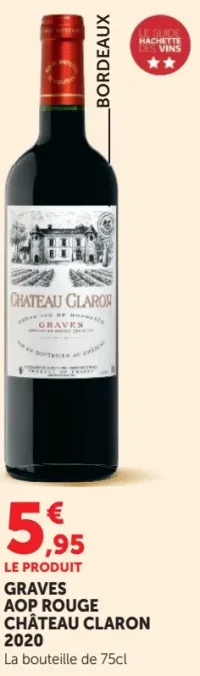 Château Claron Graves AOP Rouge 2020