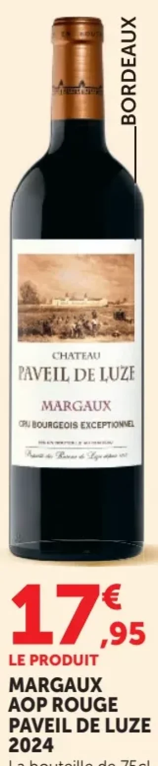 Margaux AOP Rouge Paveil de Luze 2024
